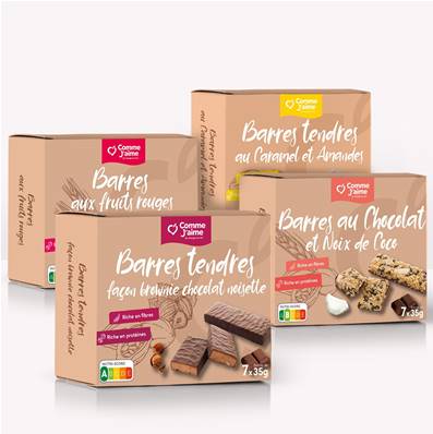 Pack 1 mois de collations 100% BARRES