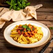 EMINCES DE POULET ET PENNE SAUCE NAPOLITAINE Pack 4 plats surgelés