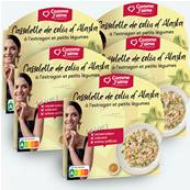 Pack 5 plats CASSOLETTE DE COLIN D'ALASKA