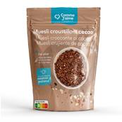 Muesli croustillant au cacao