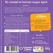 Riz et haricots rouges façon tex-mex