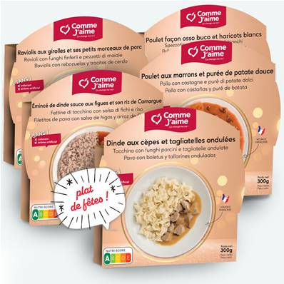 Pack 5 plats FESTIFS