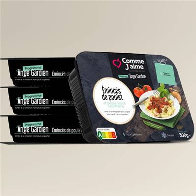 EMINCES DE POULET ET PENNE SAUCE NAPOLITAINE Pack 4 plats surgelés