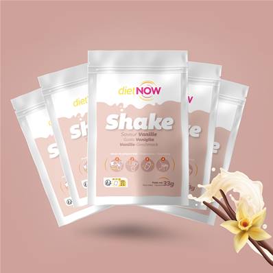 Pack 5 shake SAVEUR VANILLE