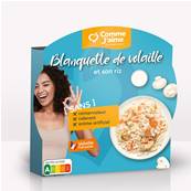 Blanquette de volaille et son riz