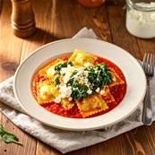 RAVIOLES RICOTTA EPINARDS Pack 4 plats surgelés