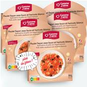 Pack 5 plats POULET FAÇON OSSO BUCO
