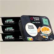 EMINCE DE POULET AUX PETITS OIGNONS Pack 4 plats surgelés