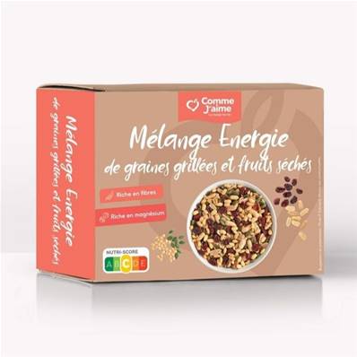 Mélange Energie de graines grillées et fruits séchés